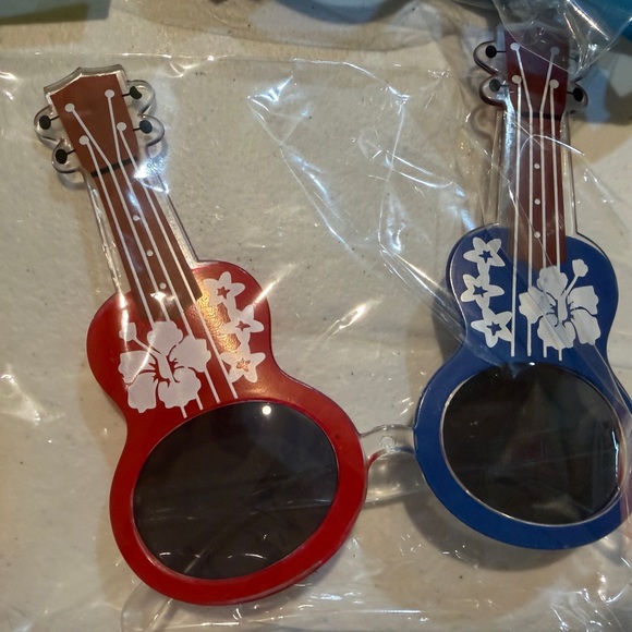 19 Colorful Novelty Sunglasses Collection 24 Hawaiian leis NEW - Picture 10 of 15